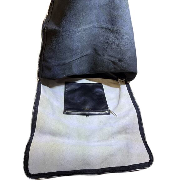3.1 Phillip Lim 31 Hour Tote Bag Black & White Soft Leather X-Large‎ Work Bag - Picture 10 of 16